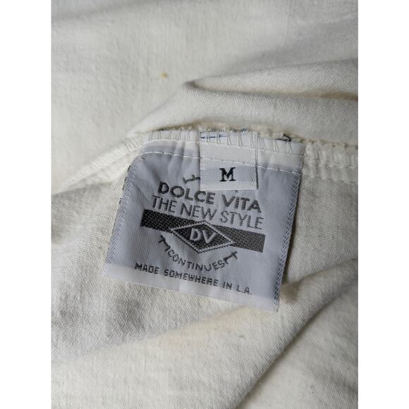 Vtg Dolce Vita Womens M Jacket Top Set POOR Jamaican Style Voodoo Crop Designer - Picture 8 of 16